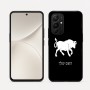 כיסוי בעיצוב אישי עם השם שלך לדגם - Realme 16 Pro 5G בעיצוב מזלות - שור