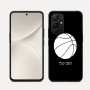 כיסוי בעיצוב אישי עם השם שלך לדגם - Realme 16 Pro 5G בעיצוב כדורסל