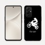 כיסוי בעיצוב אישי עם השם שלך לדגם - Realme 16 Pro 5G בעיצוב מוטוקרוס
