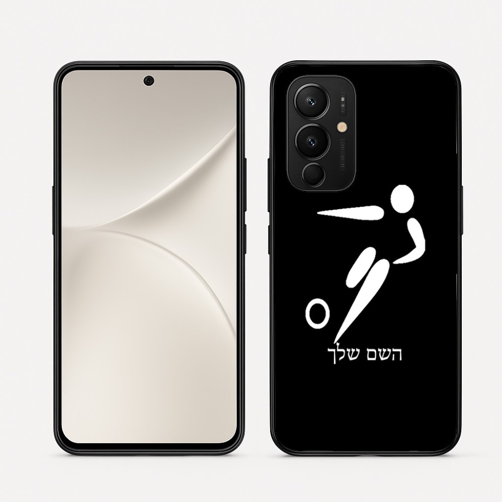 כיסוי בעיצוב אישי עם השם שלך לדגם - Realme 16 Pro 5G בעיצוב כדורגל אולימפי