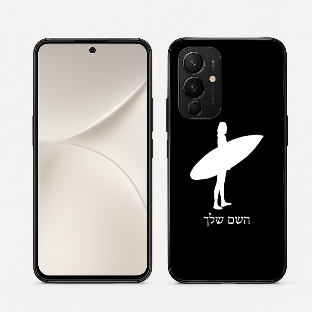 כיסוי בעיצוב אישי עם השם שלך לדגם - Realme 16 Pro 5G בעיצוב גלישה - גלישה