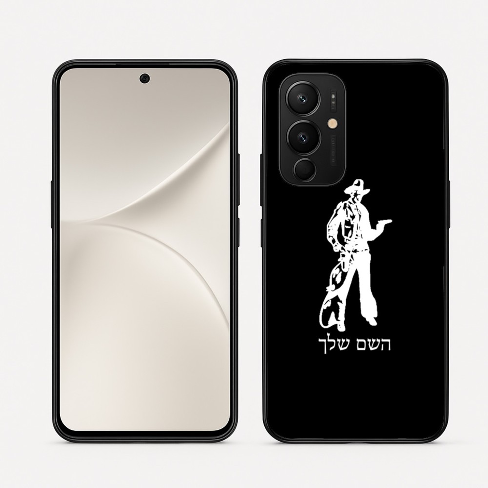 כיסוי בעיצוב אישי עם השם שלך לדגם - Realme 16 Pro 5G בעיצוב קאובוי המערב הפרוע