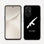 כיסוי בעיצוב אישי עם השם שלך לדגם - Realme 16 Pro 5G בעיצוב אק 47