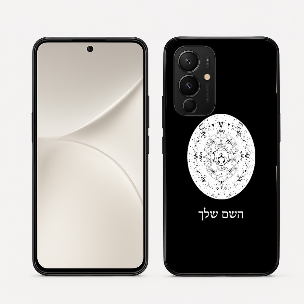 כיסוי בעיצוב אישי עם השם שלך לדגם - Realme 16 Pro 5G בעיצוב לוח שנה אצטקי של המאיה