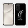 כיסוי בעיצוב אישי עם השם שלך לדגם - Realme 16 Pro 5G בעיצוב חיטה גלית זהב
