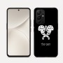 כיסוי בעיצוב אישי עם השם שלך לדגם - Realme 16 Pro 5G בעיצוב פרחי קרן