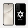 כיסוי בעיצוב אישי עם השם שלך לדגם - Realme 16 Pro 5G בעיצוב מגן דוד - מגן דוד - ישראל
