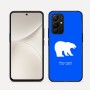 כיסוי בעיצוב אישי עם השם שלך לדגם - Realme 16 Pro 5G בעיצוב דוב