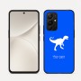 כיסוי בעיצוב אישי עם השם שלך לדגם - Realme 16 Pro 5G בעיצוב דינוזאור