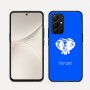 כיסוי בעיצוב אישי עם השם שלך לדגם - Realme 16 Pro 5G בעיצוב ראש פיל