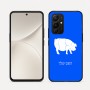 כיסוי בעיצוב אישי עם השם שלך לדגם - Realme 16 Pro 5G בעיצוב חזיר