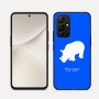 כיסוי בעיצוב אישי עם השם שלך לדגם - Realme 16 Pro 5G בעיצוב קרנף