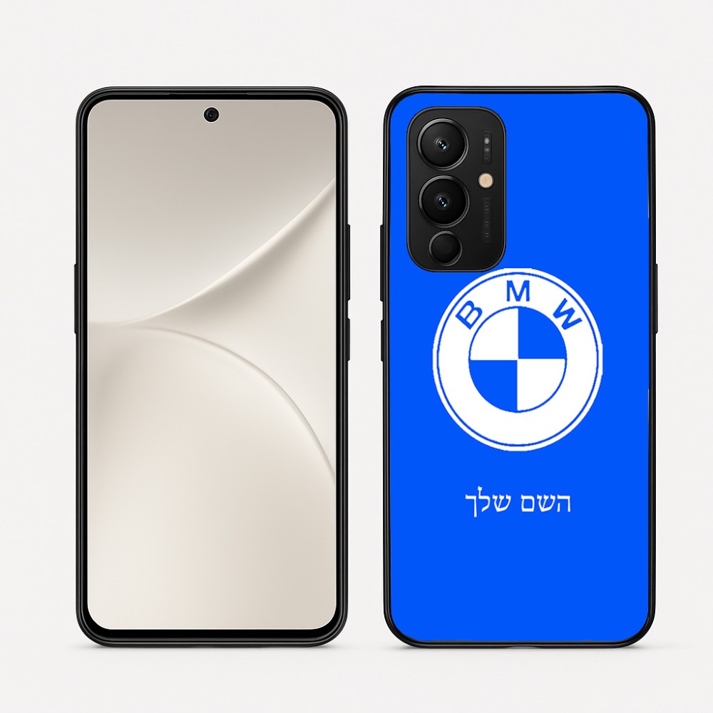 כיסוי בעיצוב אישי עם השם שלך לדגם - Realme 16 Pro 5G בעיצוב ב.מ.וו