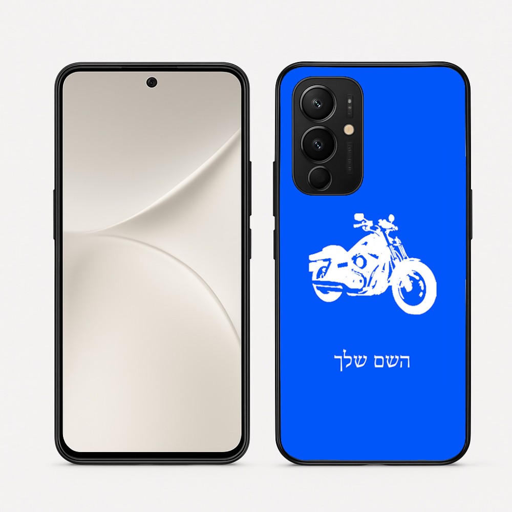 כיסוי בעיצוב אישי עם השם שלך לדגם - Realme 16 Pro 5G בעיצוב הארלי-דיווידסון