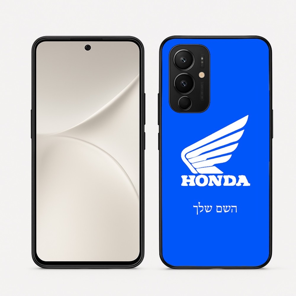 כיסוי בעיצוב אישי עם השם שלך לדגם - Realme 16 Pro 5G בעיצוב הונדה