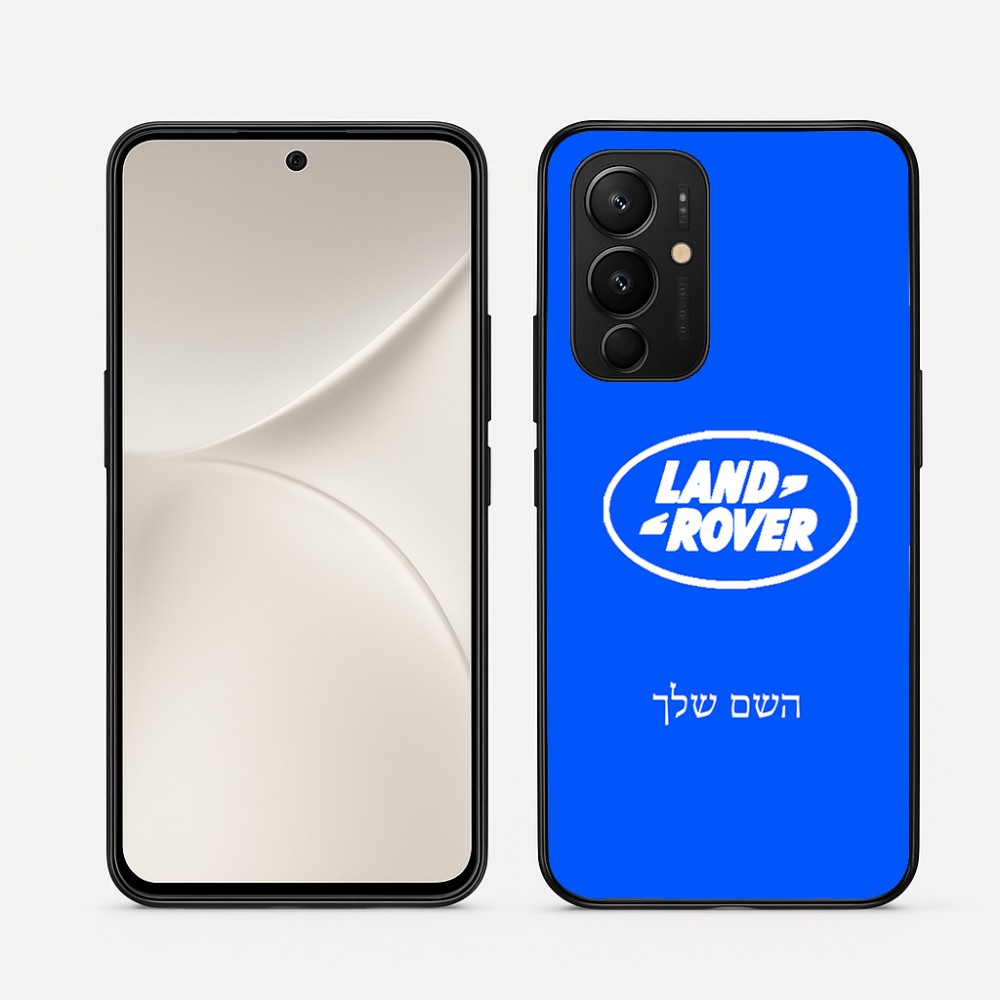 כיסוי בעיצוב אישי עם השם שלך לדגם - Realme 16 Pro 5G בעיצוב לנד רובר