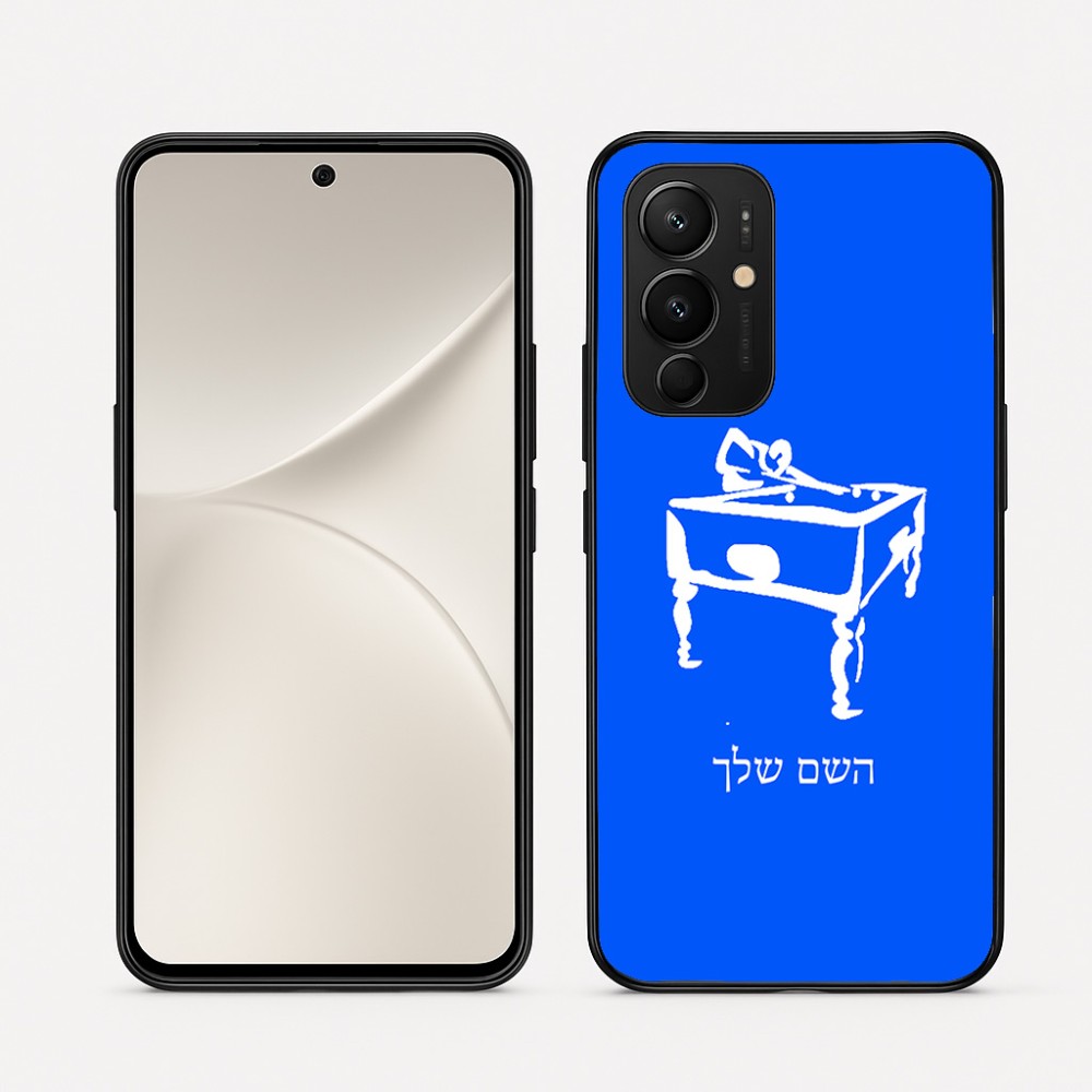 כיסוי בעיצוב אישי עם השם שלך לדגם - Realme 16 Pro 5G בעיצוב שחקן ביליארד