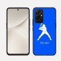 כיסוי בעיצוב אישי עם השם שלך לדגם - Realme 16 Pro 5G בעיצוב שחקן בייסבול
