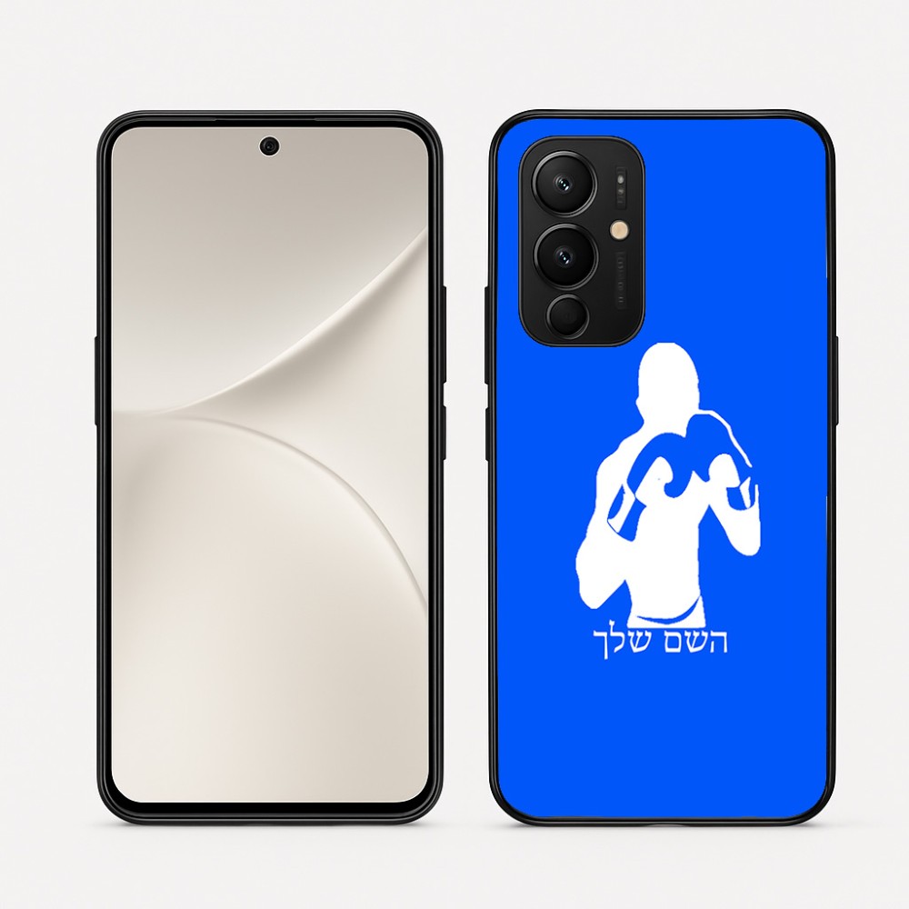 כיסוי בעיצוב אישי עם השם שלך לדגם - Realme 16 Pro 5G בעיצוב אגרוף