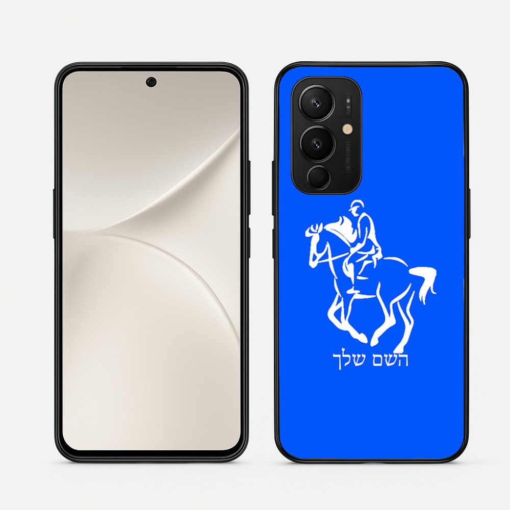 כיסוי בעיצוב אישי עם השם שלך לדגם - Realme 16 Pro 5G בעיצוב רוכב סוסים 2