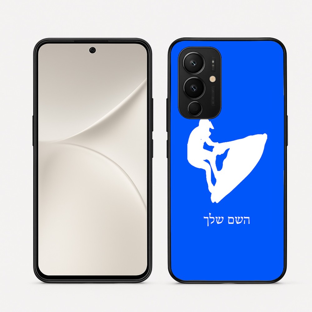כיסוי בעיצוב אישי עם השם שלך לדגם - Realme 16 Pro 5G בעיצוב אופנוע ים