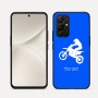 כיסוי בעיצוב אישי עם השם שלך לדגם - Realme 16 Pro 5G בעיצוב מוטוקרוס