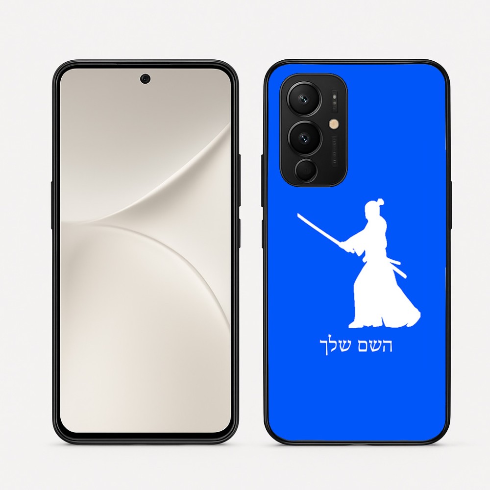 כיסוי בעיצוב אישי עם השם שלך לדגם - Realme 16 Pro 5G בעיצוב סמוראי
