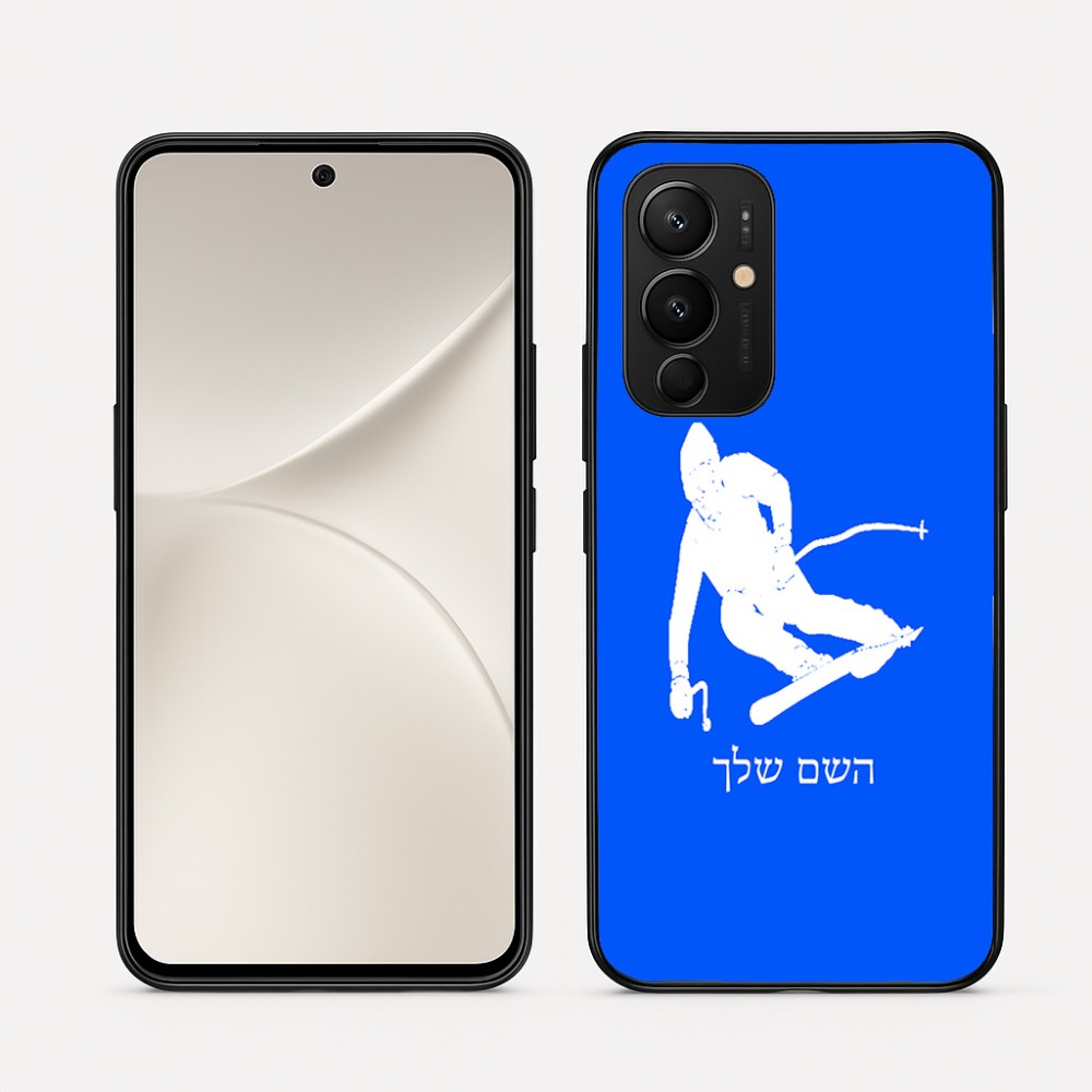כיסוי בעיצוב אישי עם השם שלך לדגם - Realme 16 Pro 5G בעיצוב סקי