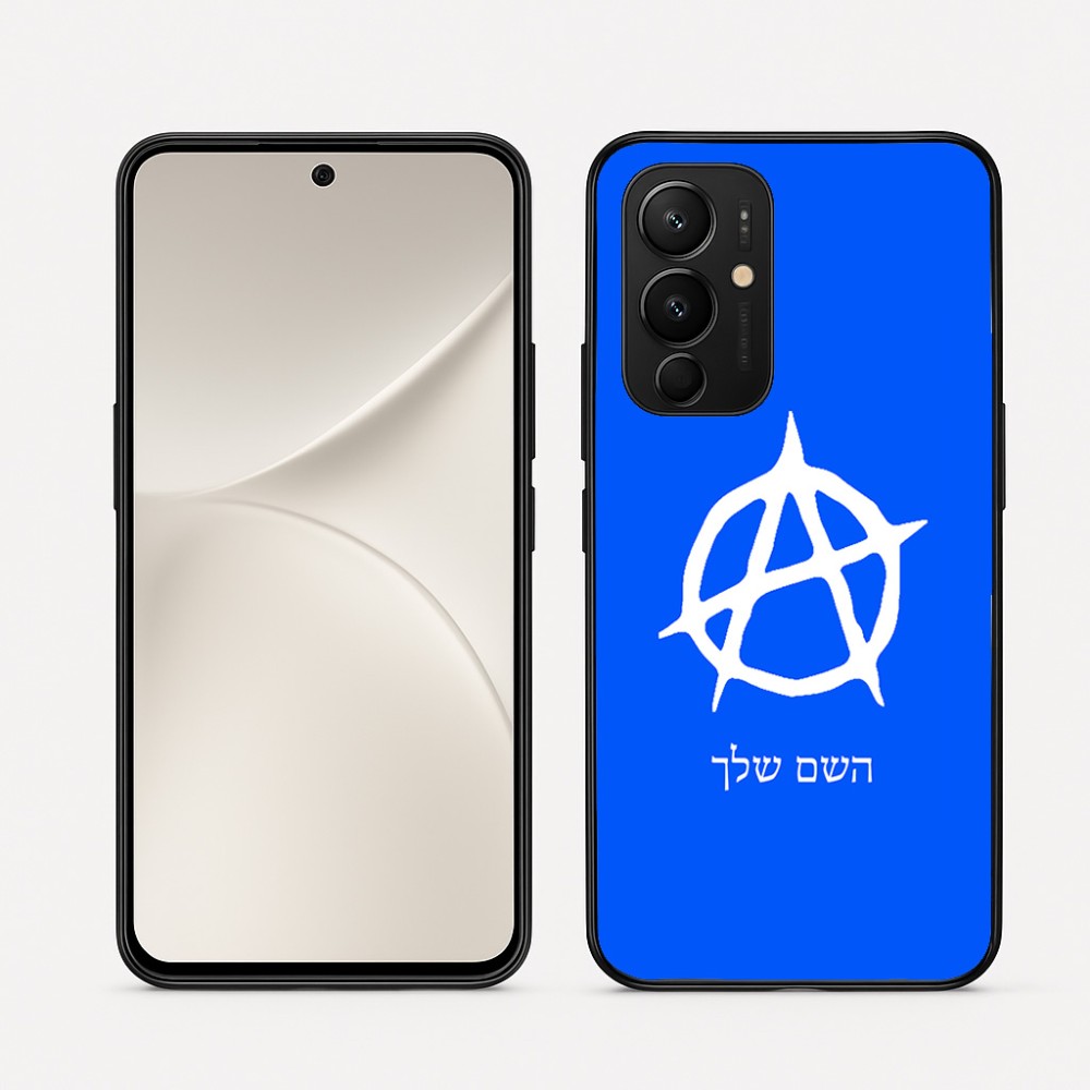 כיסוי בעיצוב אישי עם השם שלך לדגם - Realme 16 Pro 5G בעיצוב אנרכיה