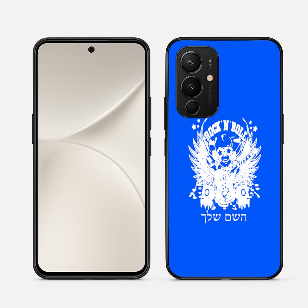 כיסוי בעיצוב אישי עם השם שלך לדגם - Realme 16 Pro 5G בעיצוב רוקנרול