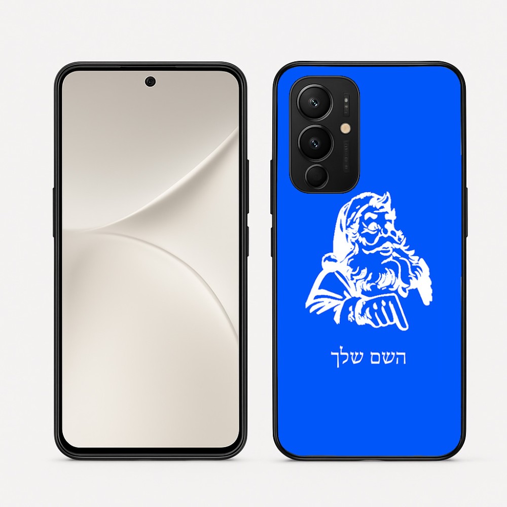 כיסוי בעיצוב אישי עם השם שלך לדגם - Realme 16 Pro 5G בעיצוב סנטה קלאוס