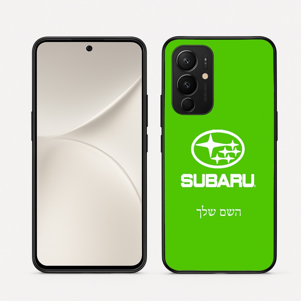 כיסוי בעיצוב אישי עם השם שלך לדגם - Realme 16 Pro 5G בעיצוב סובארו