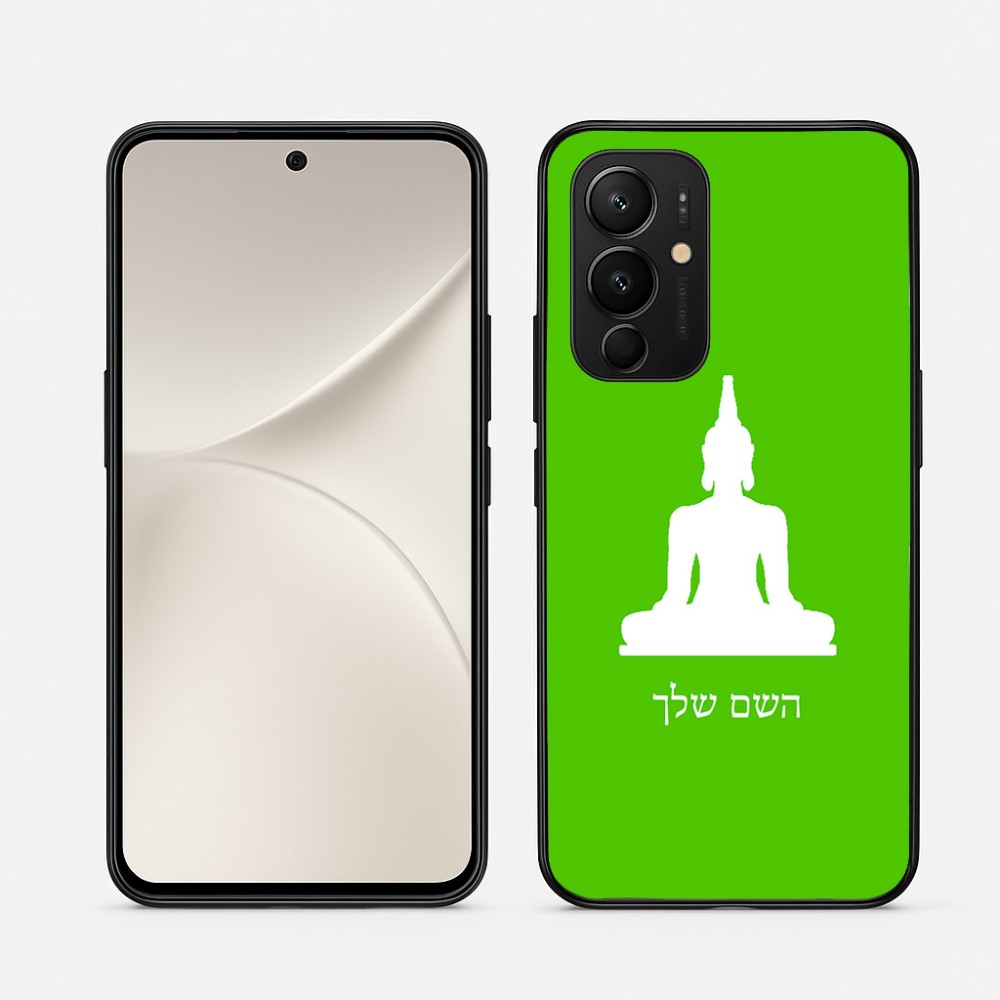כיסוי בעיצוב אישי עם השם שלך לדגם - Realme 16 Pro 5G בעיצוב בודה