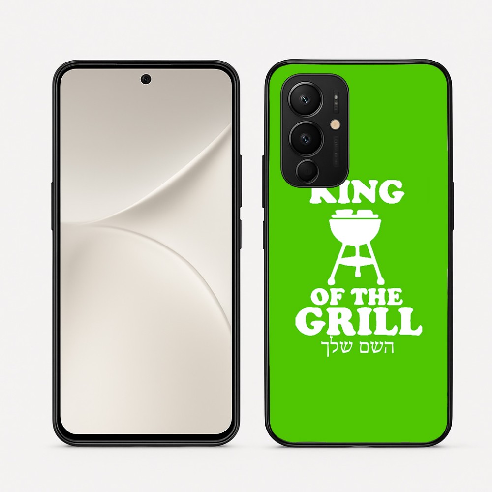 כיסוי בעיצוב אישי עם השם שלך לדגם - Realme 16 Pro 5G בעיצוב מלך הגריל