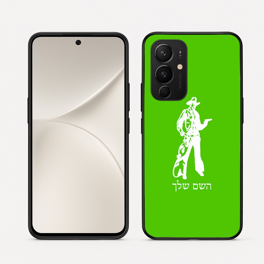 כיסוי בעיצוב אישי עם השם שלך לדגם - Realme 16 Pro 5G בעיצוב קאובוי המערב הפרוע