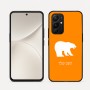 כיסוי בעיצוב אישי עם השם שלך לדגם - Realme 16 Pro 5G בעיצוב דוב