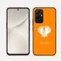כיסוי בעיצוב אישי עם השם שלך לדגם - Realme 16 Pro 5G בעיצוב ראש פיל