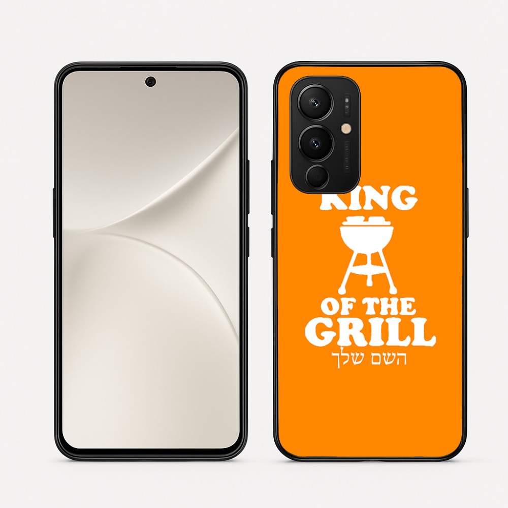 כיסוי בעיצוב אישי עם השם שלך לדגם - Realme 16 Pro 5G בעיצוב מלך הגריל