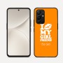כיסוי בעיצוב אישי עם השם שלך לדגם - Realme 16 Pro 5G בעיצוב לנשק את החברה שלי