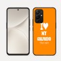 כיסוי בעיצוב אישי עם השם שלך לדגם - Realme 16 Pro 5G בעיצוב אוהב את החברה שלי