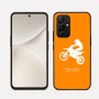 כיסוי בעיצוב אישי עם השם שלך לדגם - Realme 16 Pro 5G בעיצוב מוטוקרוס