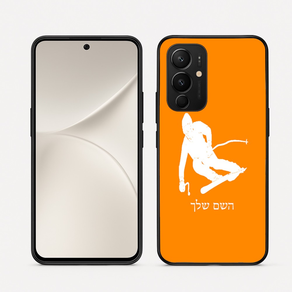 כיסוי בעיצוב אישי עם השם שלך לדגם - Realme 16 Pro 5G בעיצוב סקי