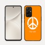 כיסוי בעיצוב אישי עם השם שלך לדגם - Realme 16 Pro 5G בעיצוב סמל השלום