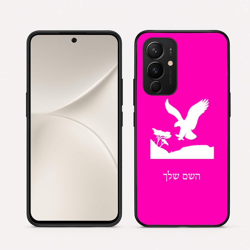 כיסוי בעיצוב אישי עם השם שלך לדגם - Realme 16 Pro 5G בעיצוב נשר אמריקאי
