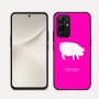 כיסוי בעיצוב אישי עם השם שלך לדגם - Realme 16 Pro 5G בעיצוב חזיר