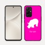 כיסוי בעיצוב אישי עם השם שלך לדגם - Realme 16 Pro 5G בעיצוב קרנף