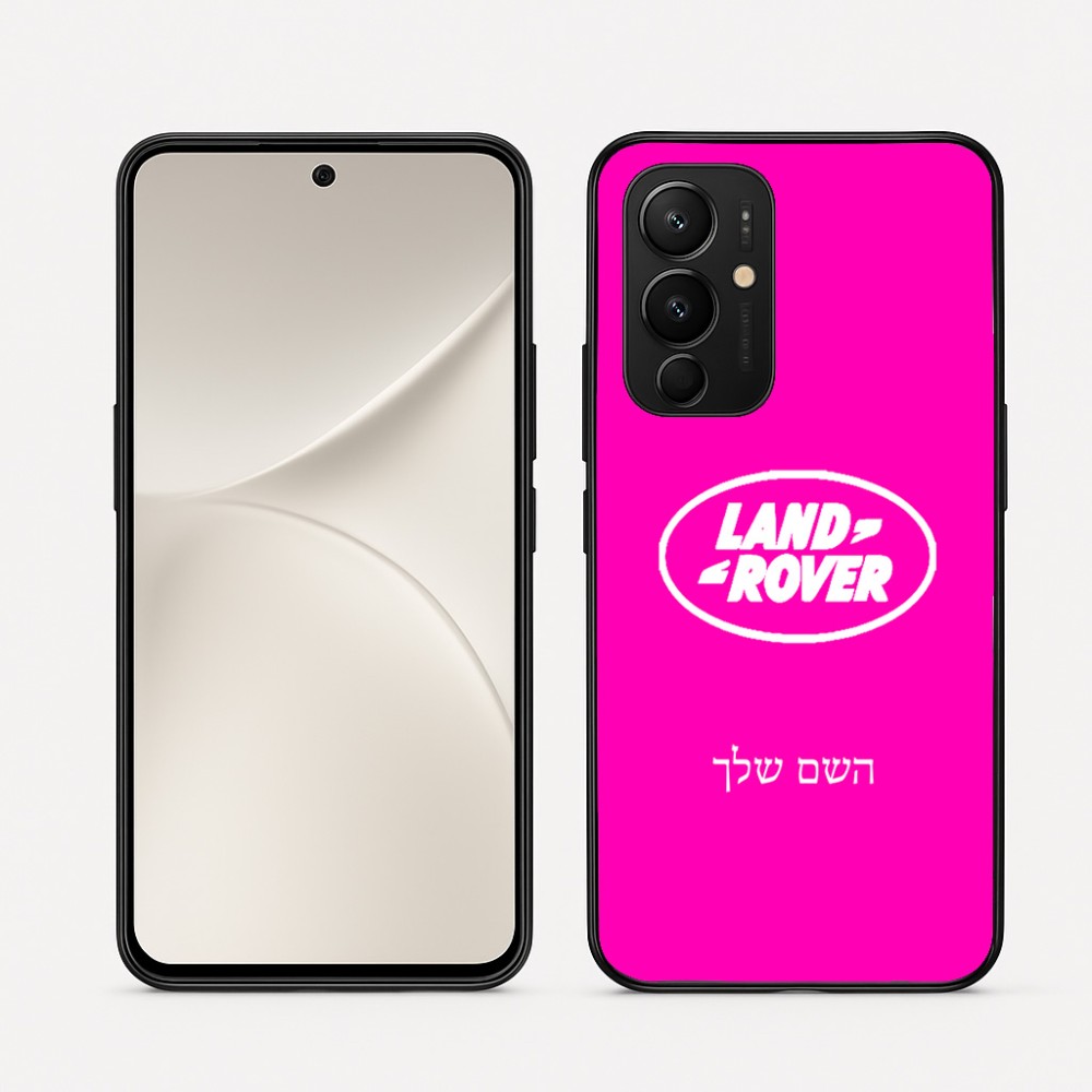 כיסוי בעיצוב אישי עם השם שלך לדגם - Realme 16 Pro 5G בעיצוב לנד רובר