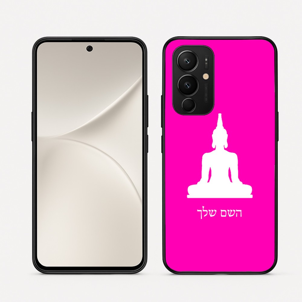 כיסוי בעיצוב אישי עם השם שלך לדגם - Realme 16 Pro 5G בעיצוב בודה