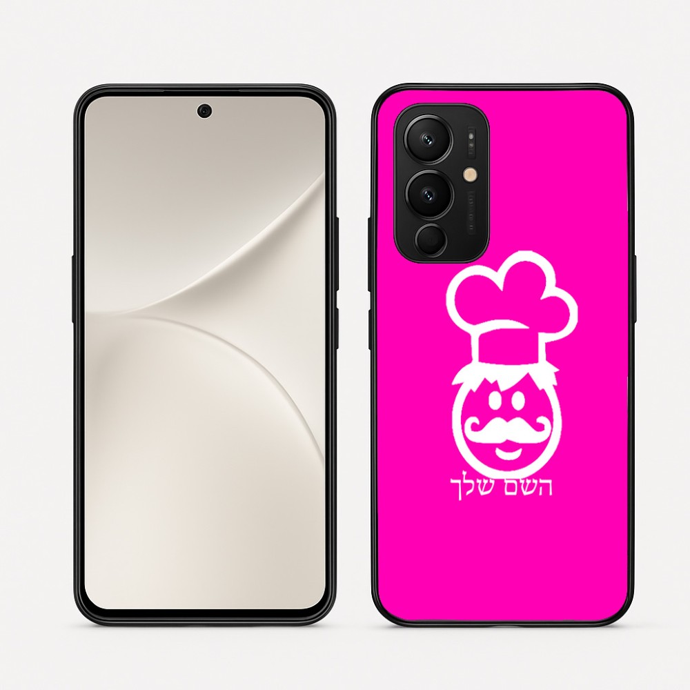 כיסוי בעיצוב אישי עם השם שלך לדגם - Realme 16 Pro 5G בעיצוב שף