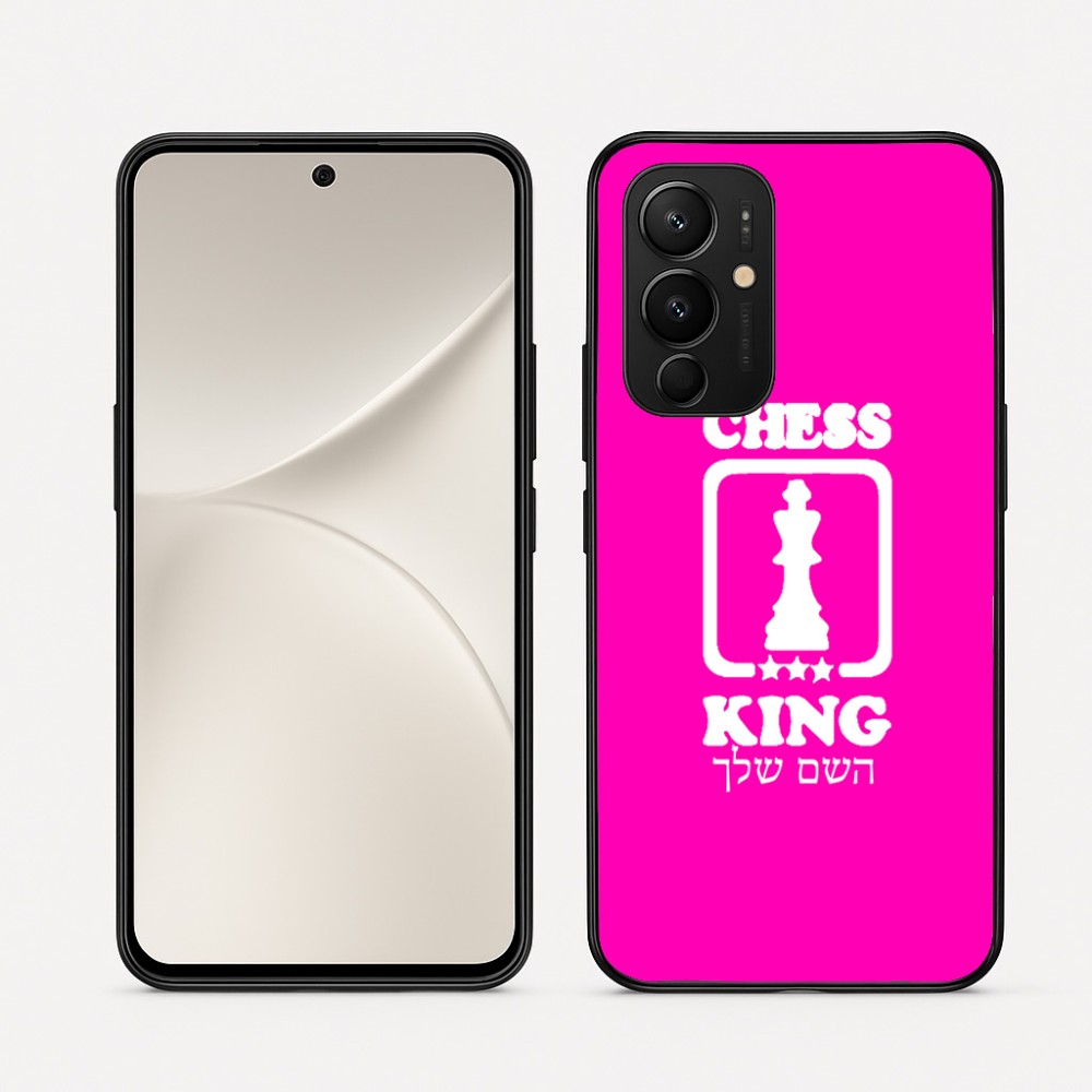 כיסוי בעיצוב אישי עם השם שלך לדגם - Realme 16 Pro 5G בעיצוב שחמט